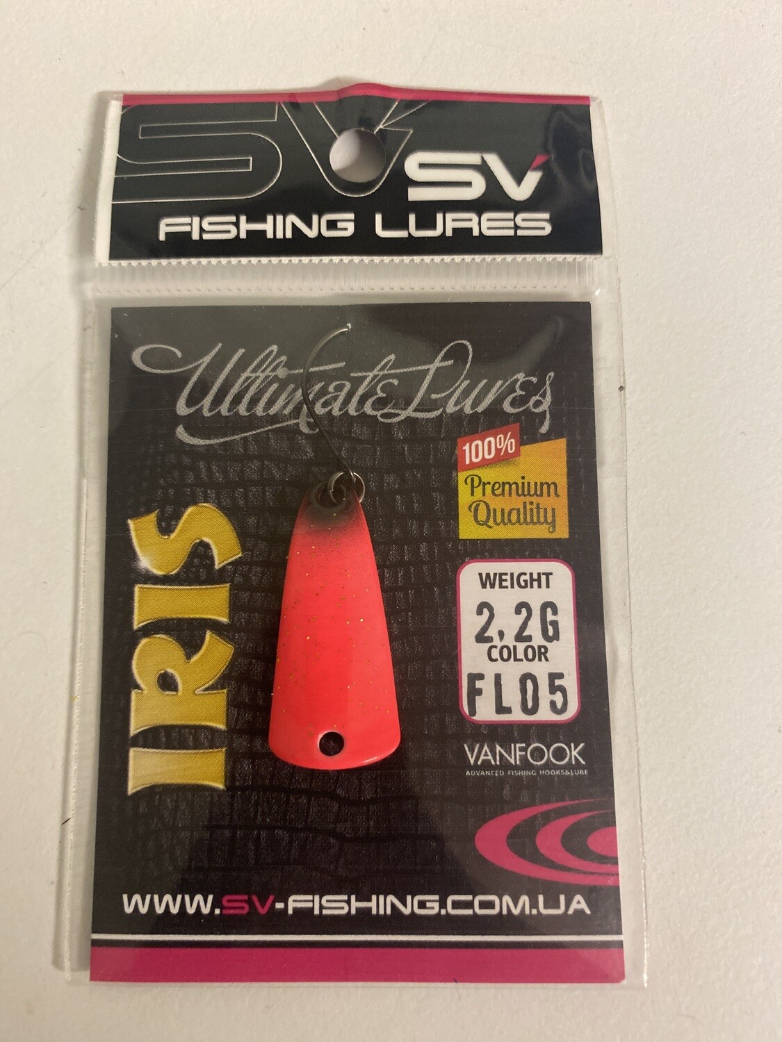 SV Fishing Lures Spoon Iris 2,2gr