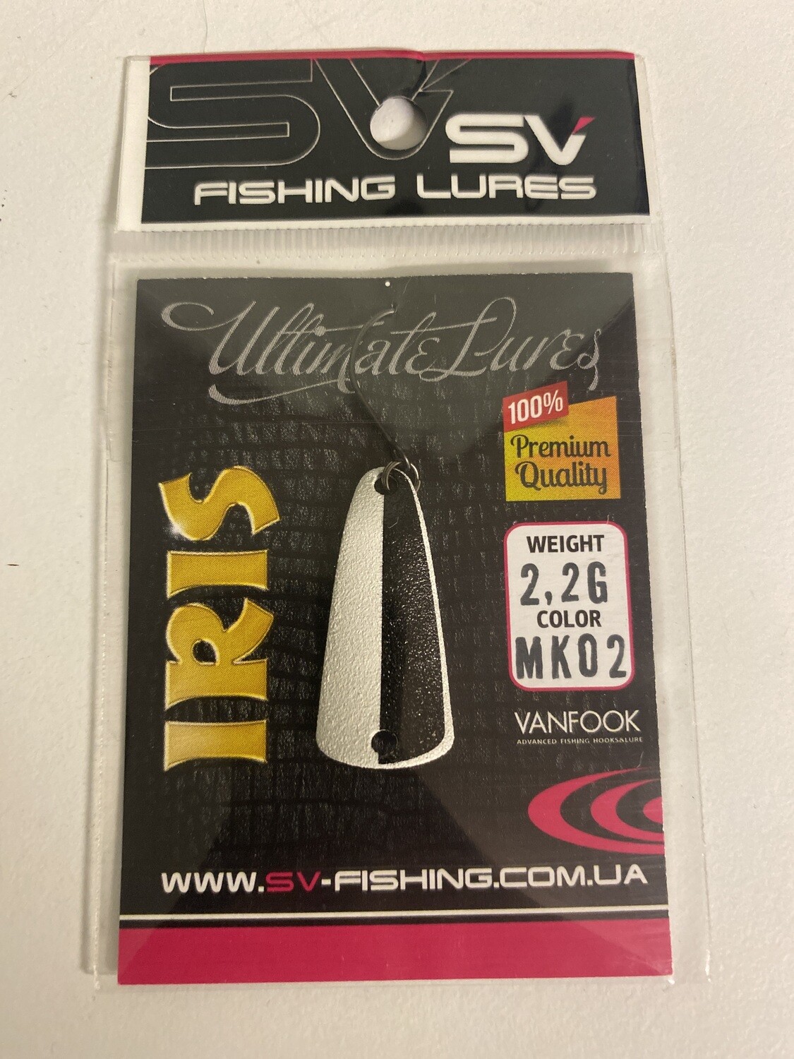 SV Fishing Lures Spoon Iris 2,2gr