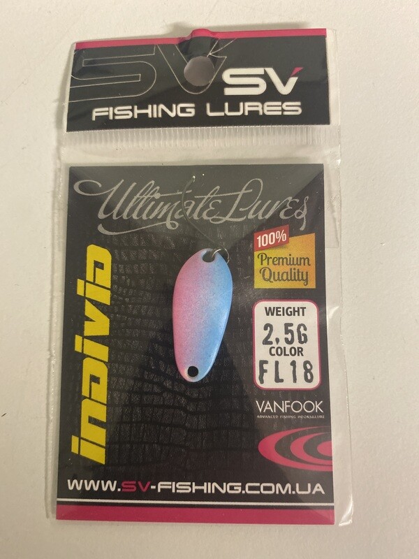 SV Fishing Lures Spoon Individ 2,5gr