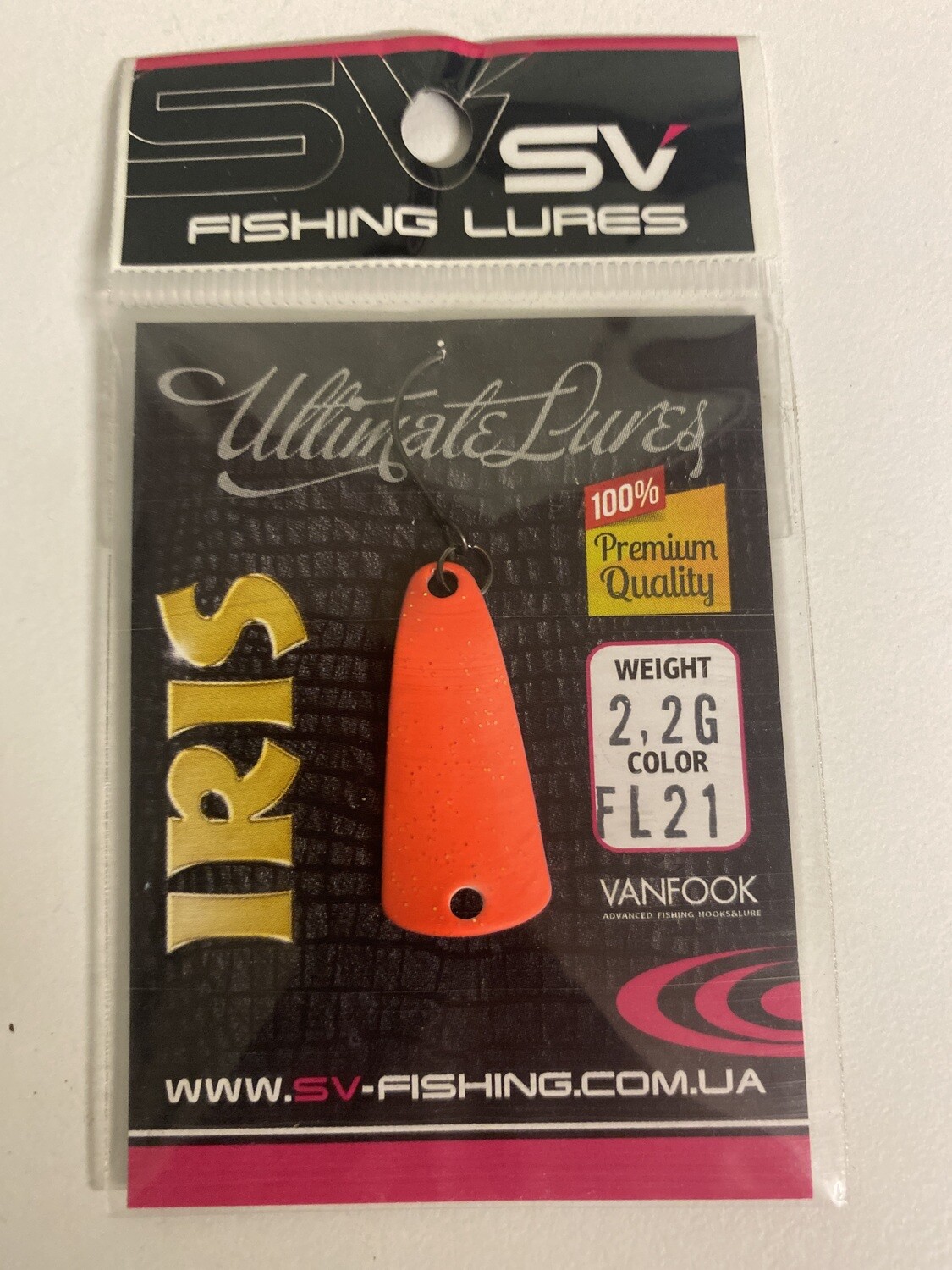 SV Fishing Lures Spoon Iris 2,2gr