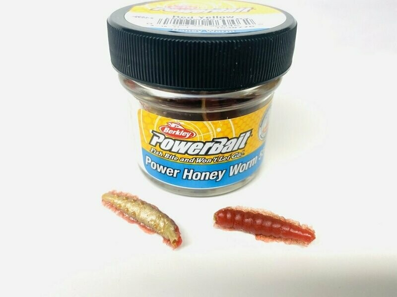 Power Honey Worm 2,5cm  (Red  / Yellow)