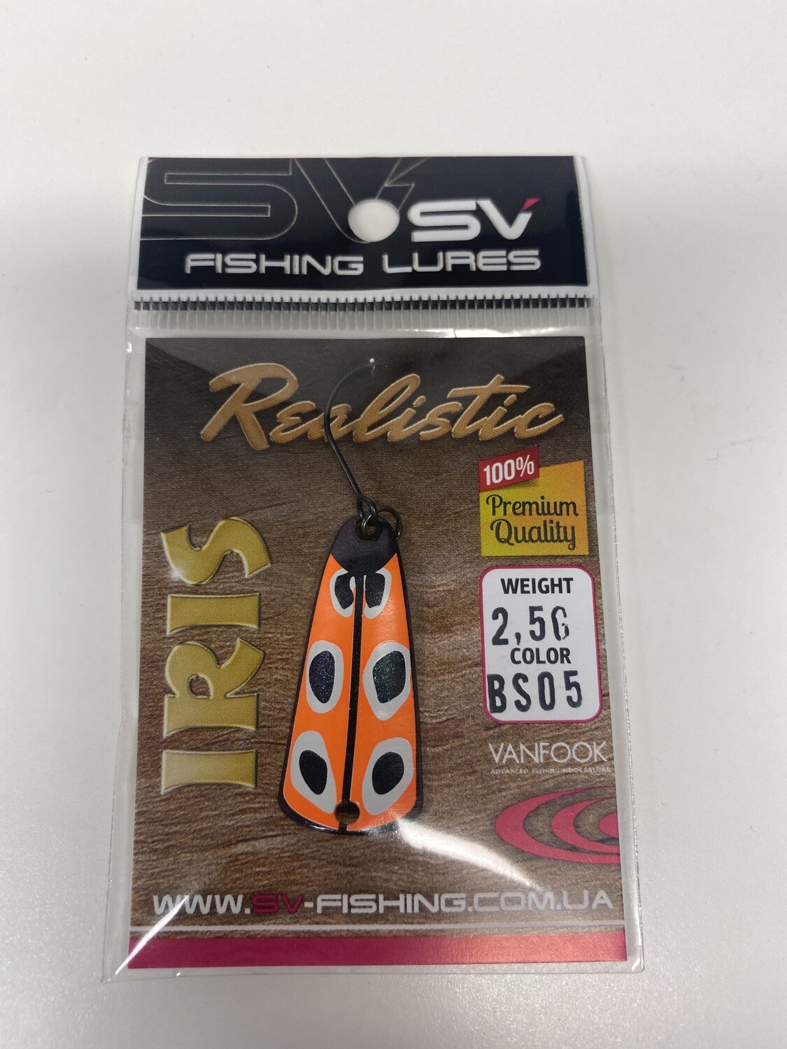 SV Fishing Lures Spoon Iris  2,5 Gramm