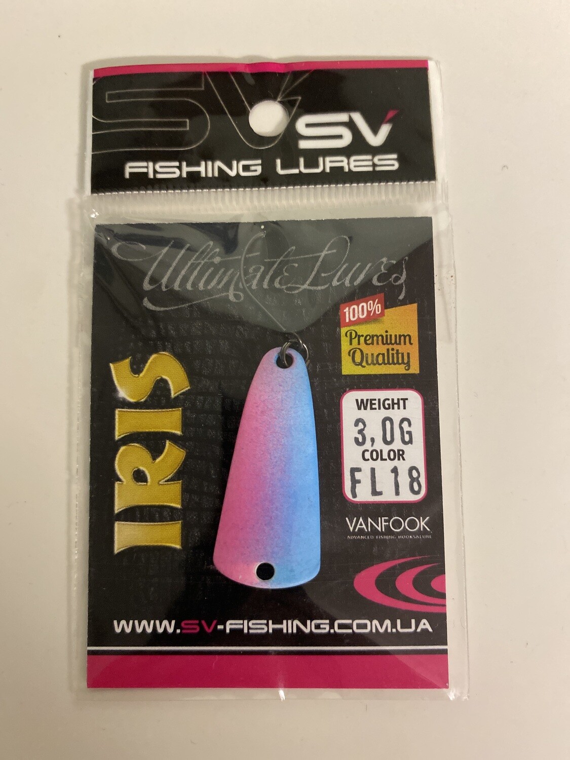 SV Fishing Lures Spoon Iris 3,0gr