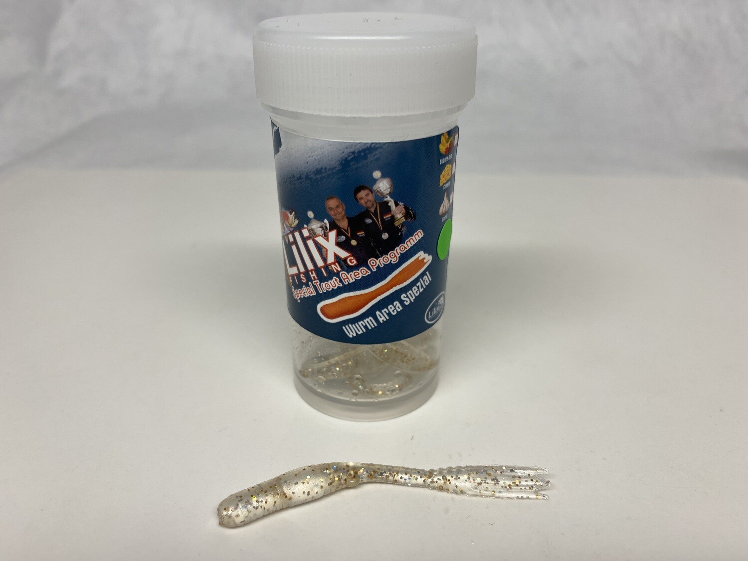 Lilix Fishing Wurm Area Spezial (Size 6) Apfelgeschmack