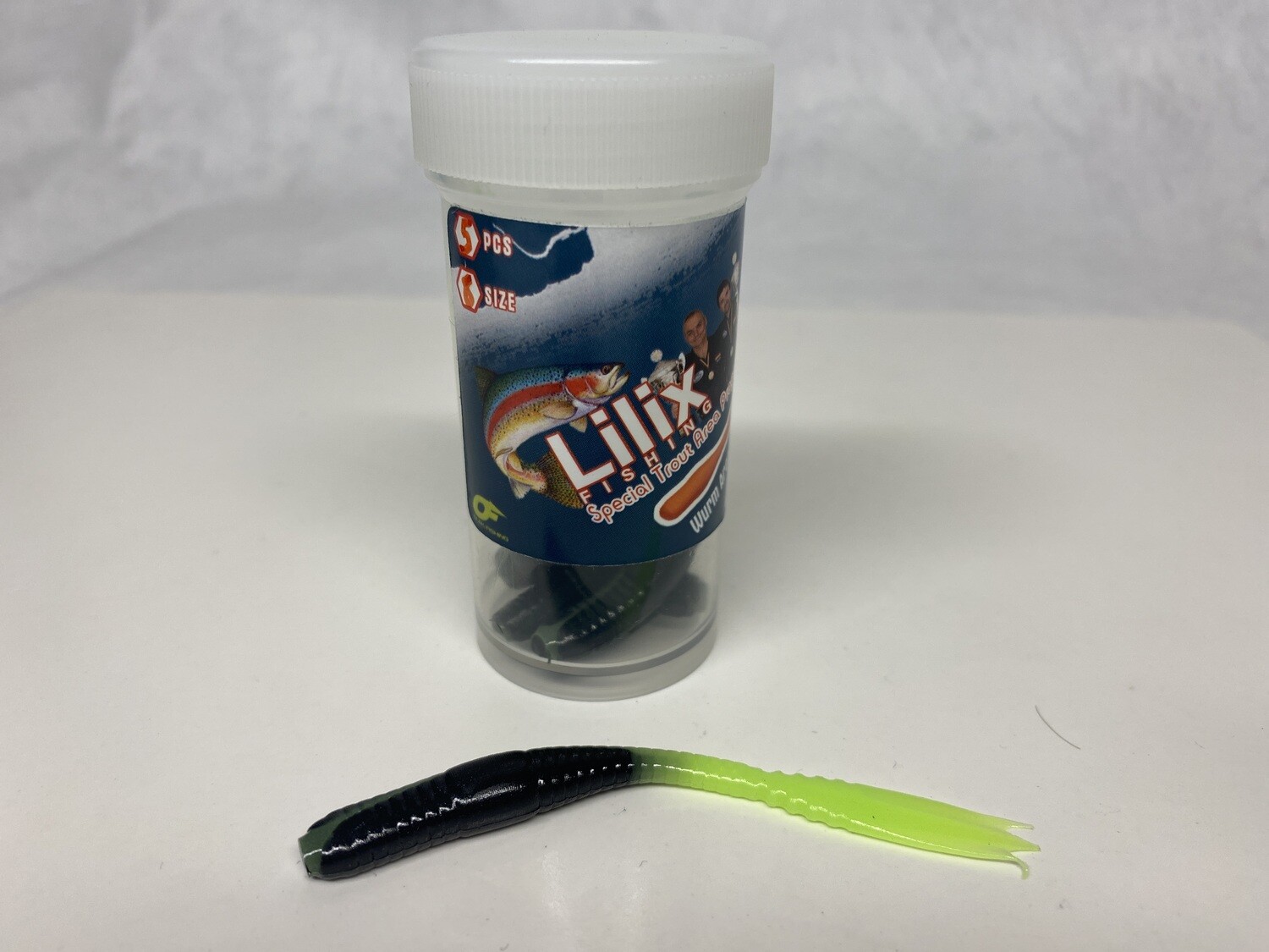 Lilix Fishing Wurm Area Spezial (Size 8) Käse
