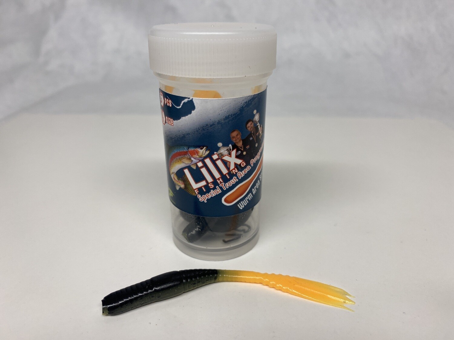 Lilix Fishing Wurm Area Spezial (Size 8) Tuttifrutti