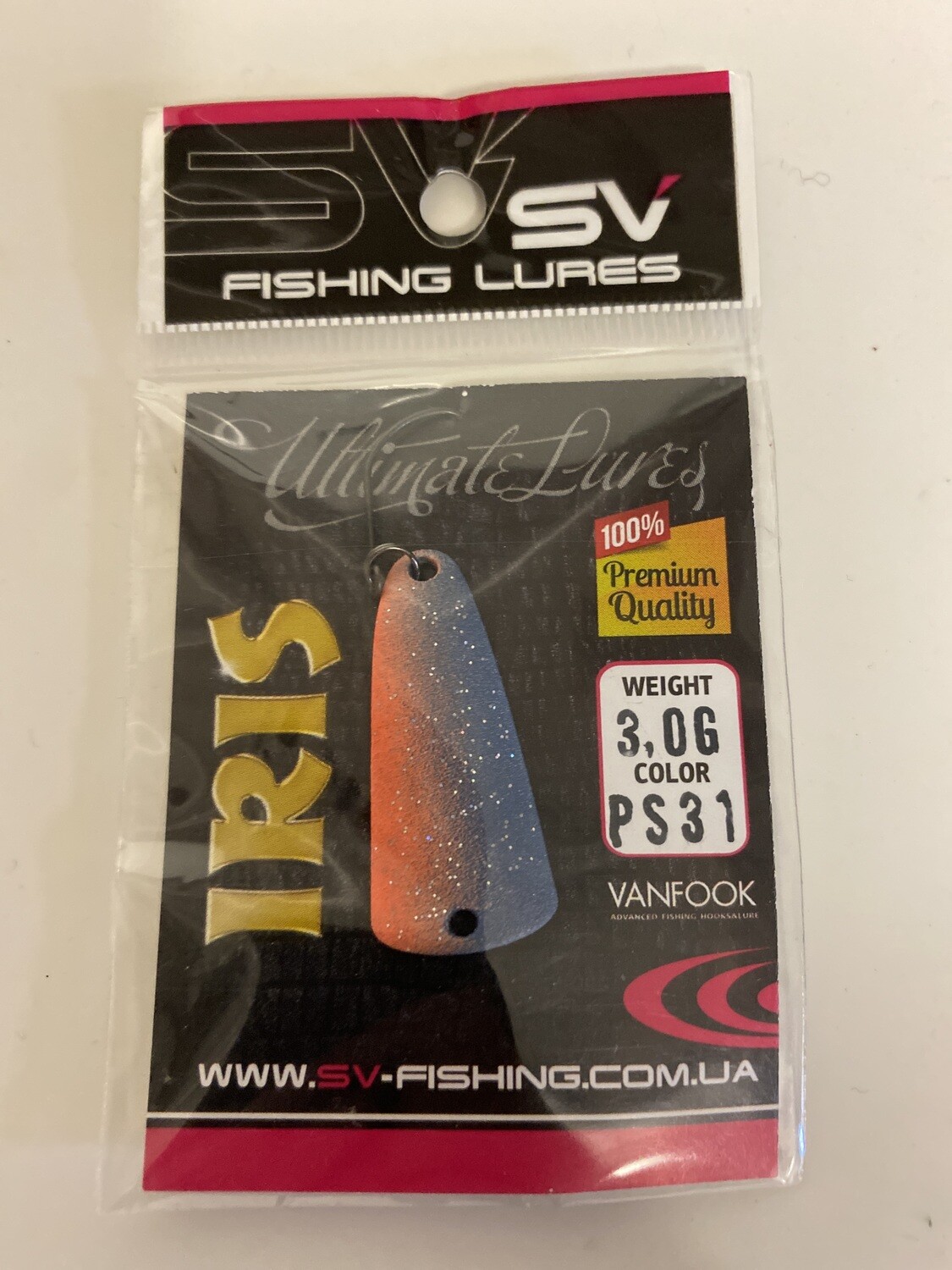 SV Fishing Lures Spoon Iris 3,0gr