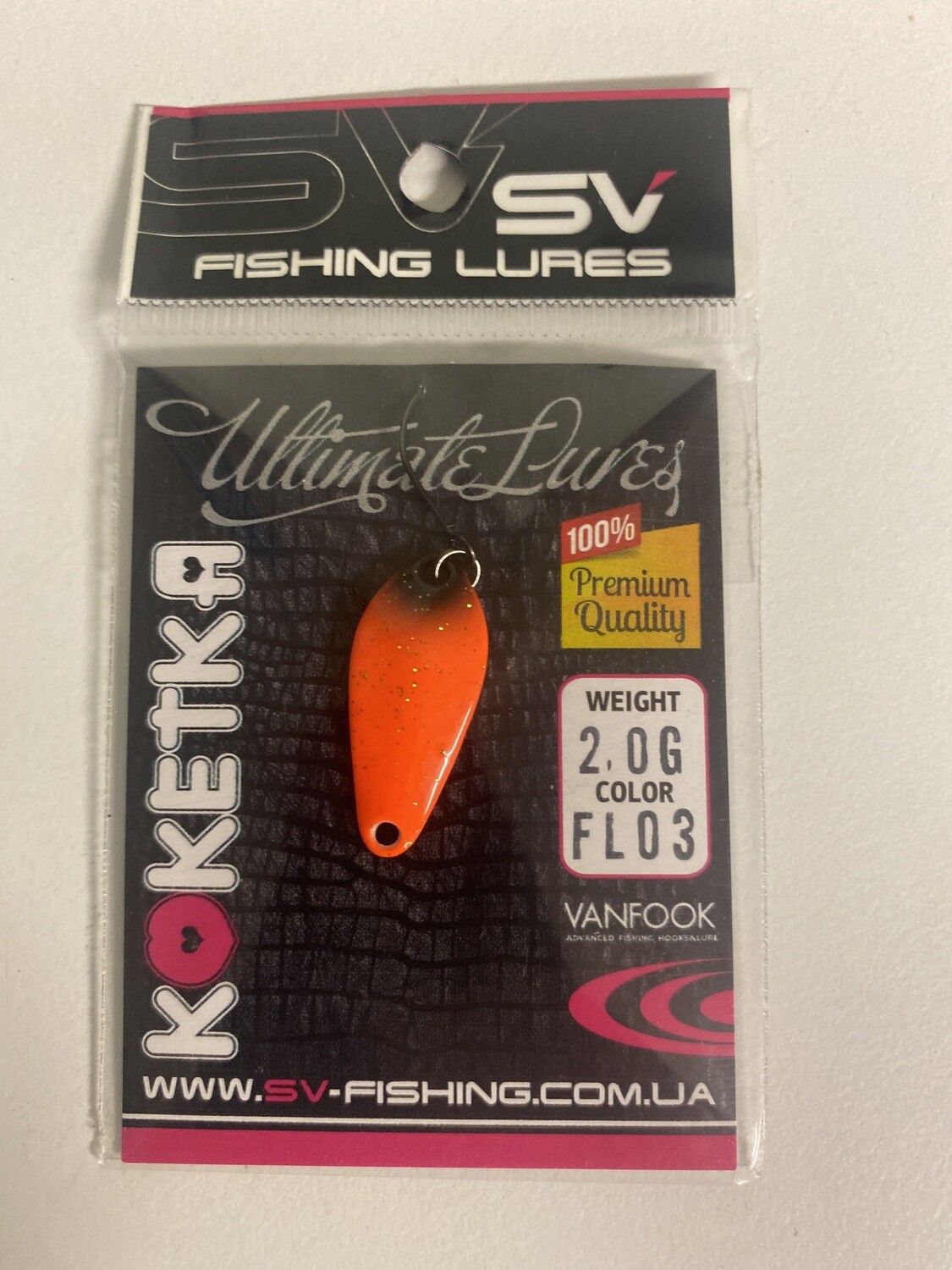 SV Fishing Lures Spoon Koketka 2,0gr