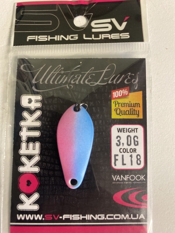 SV Fishing Lures Spoon Koketka 3,0g