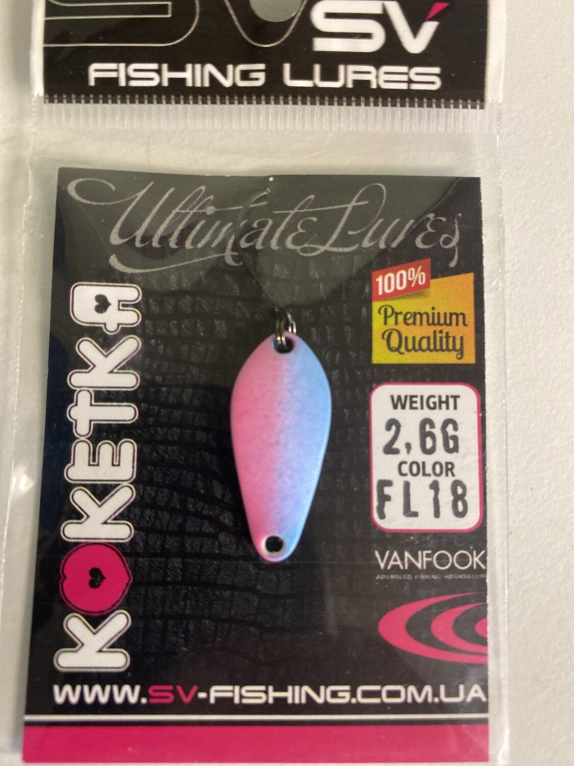 SV Fishing Lures Spoon Koketka 2,6gr