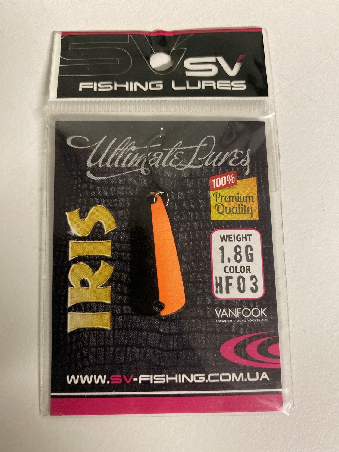 SV Fishing Lures Spoon Iris 1,8gr
