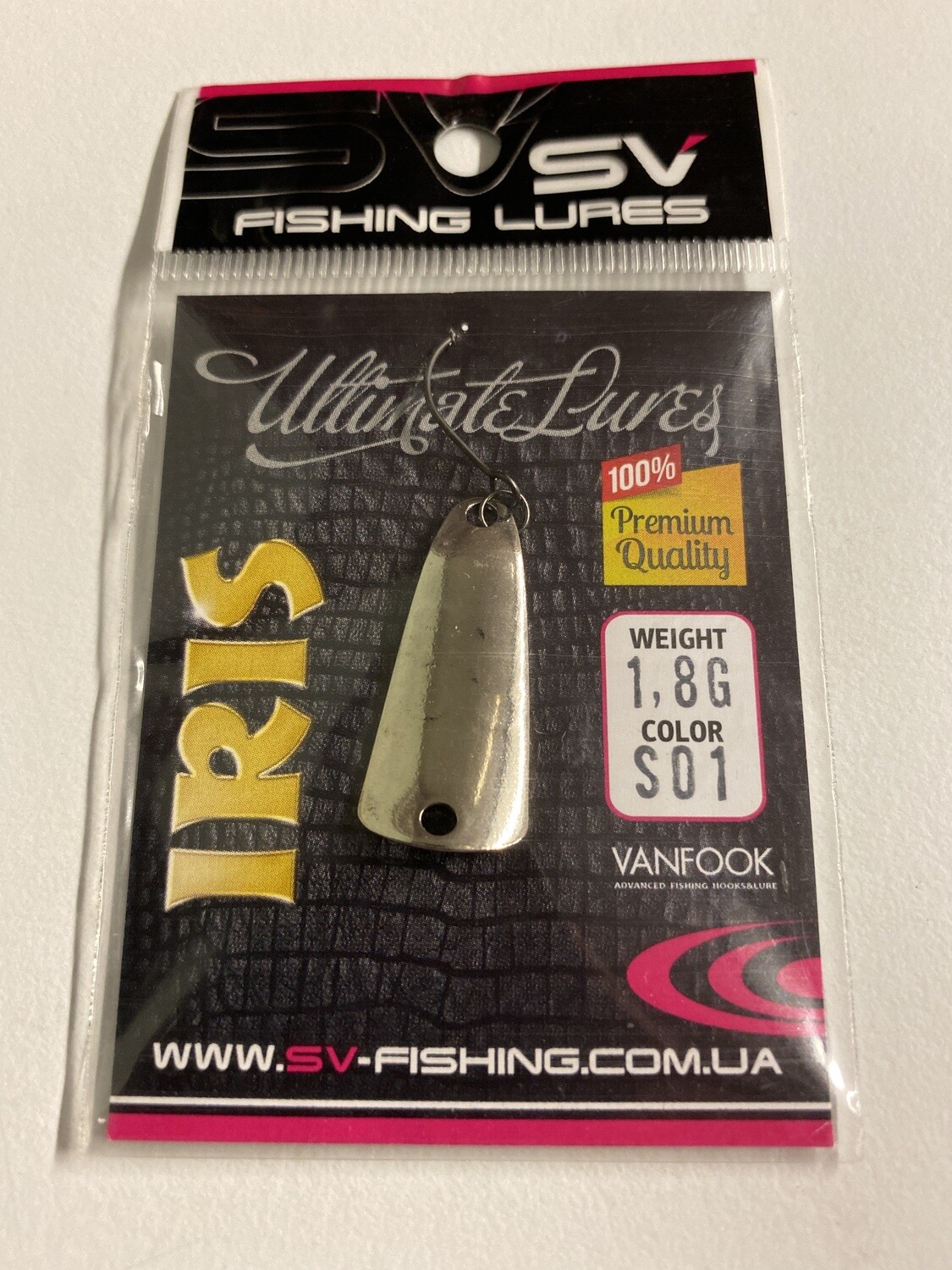 SV Fishing Lures Spoon Iris 1,8gr