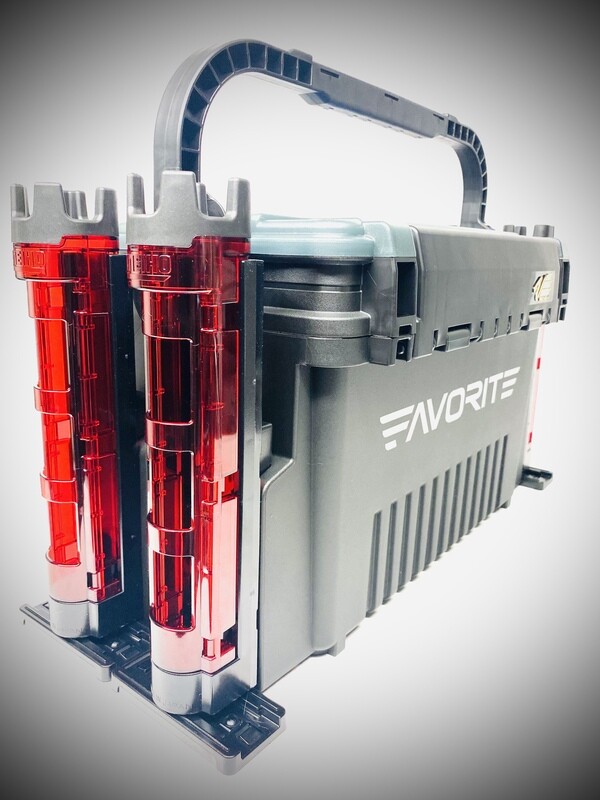 Meiho VS-7070 Favortite Edition mit 4 Rodstands und Spooneinlage im unteren Deckel