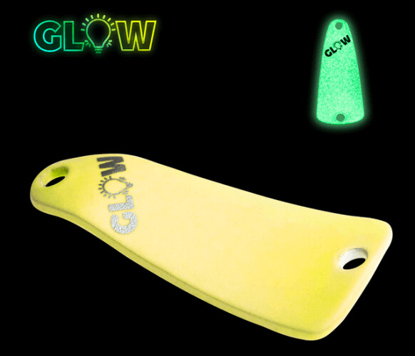 SV Fishing Lures Spoon Iris 2,2gr Glow