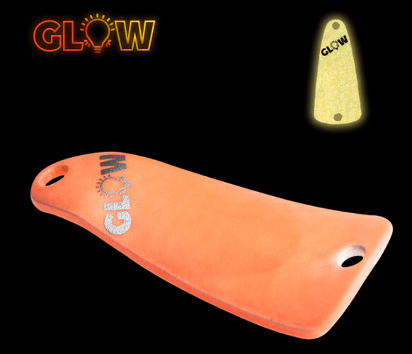 SV Fishing Lures Spoon Iris 2,2gr Glow