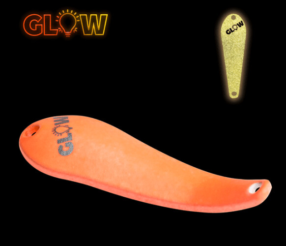 SV Fishing Lures Spoon Metal Twitch 4,0gr Glow