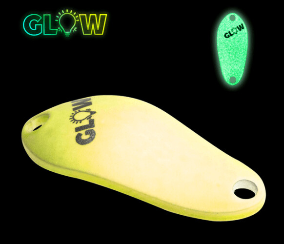 SV Fishing Lures Spoon Individ 2,0gr Glow