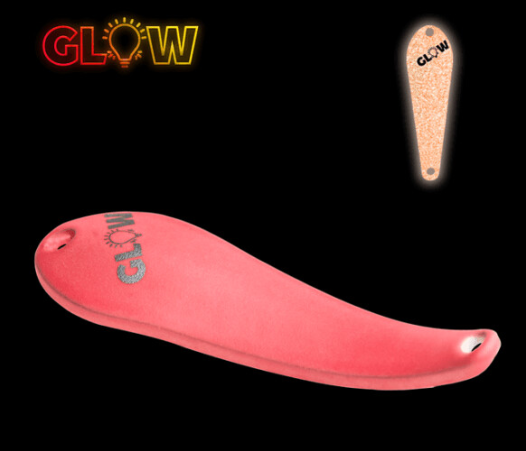 SV Fishing Lures Spoon Metal Twitch 2,7gr Glow