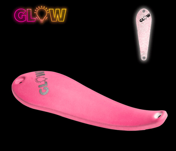 SV Fishing Lures Spoon Metal Twitch 2,7gr Glow