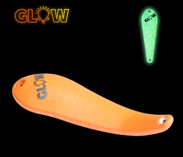 SV Fishing Lures Spoon Metal Twitch 2,7gr Glow