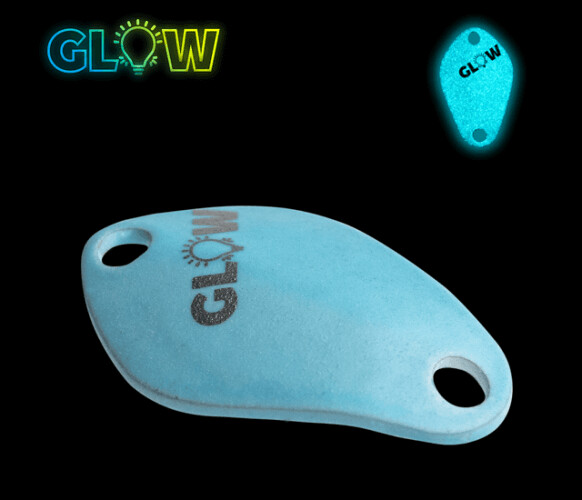 SV Fishing Lures Spoon Air 1,0gr Glow