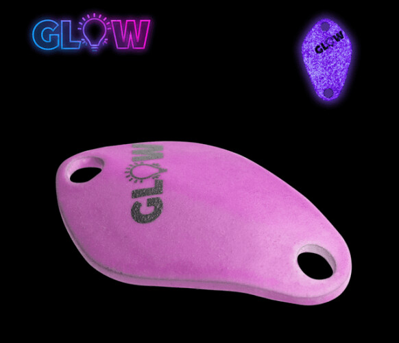 SV Fishing Lures Spoon Air 1,0gr Glow