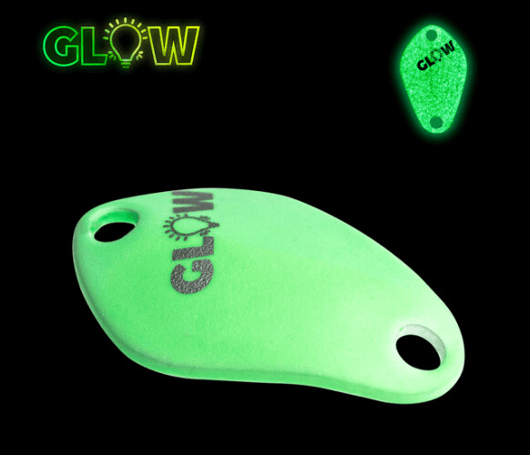 SV Fishing Lures Spoon Air 1,0gr Glow