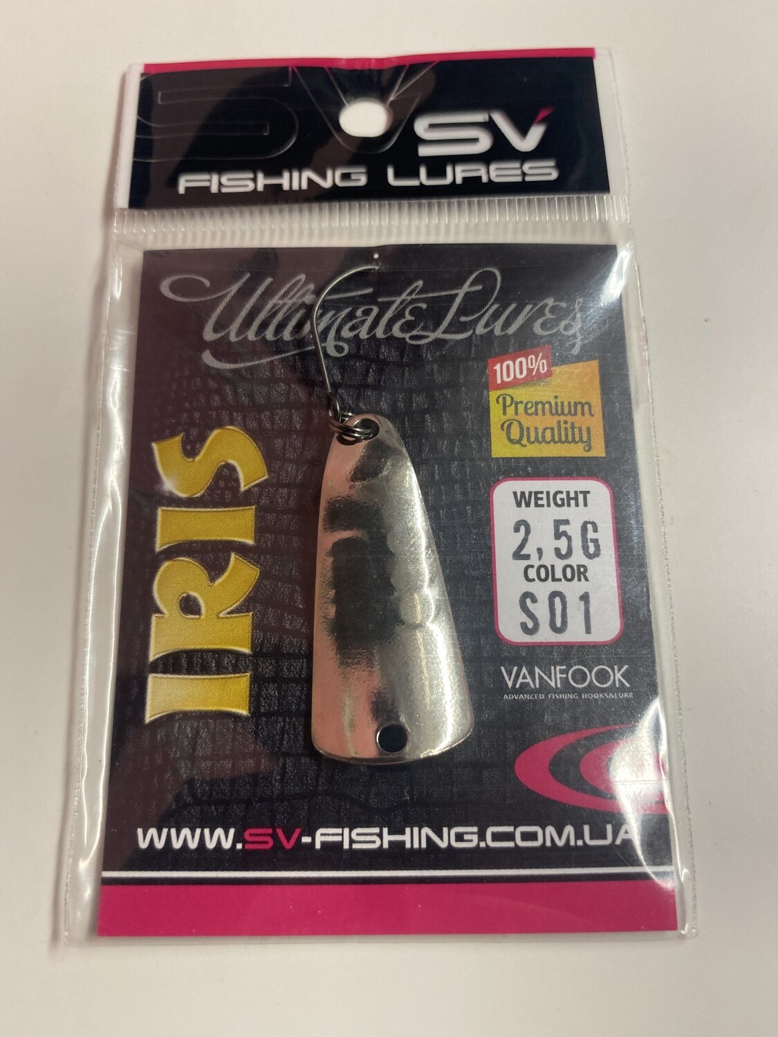SV Fishing Lures Spoon Iris 2,5g