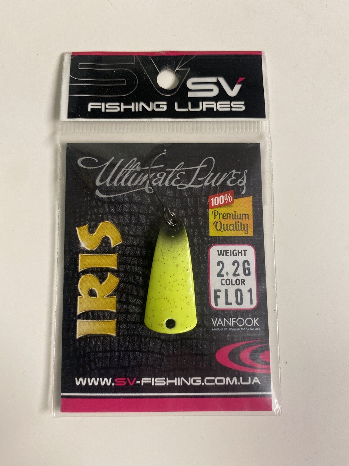 SV Fishing Lures Spoon Iris 2,2gr
