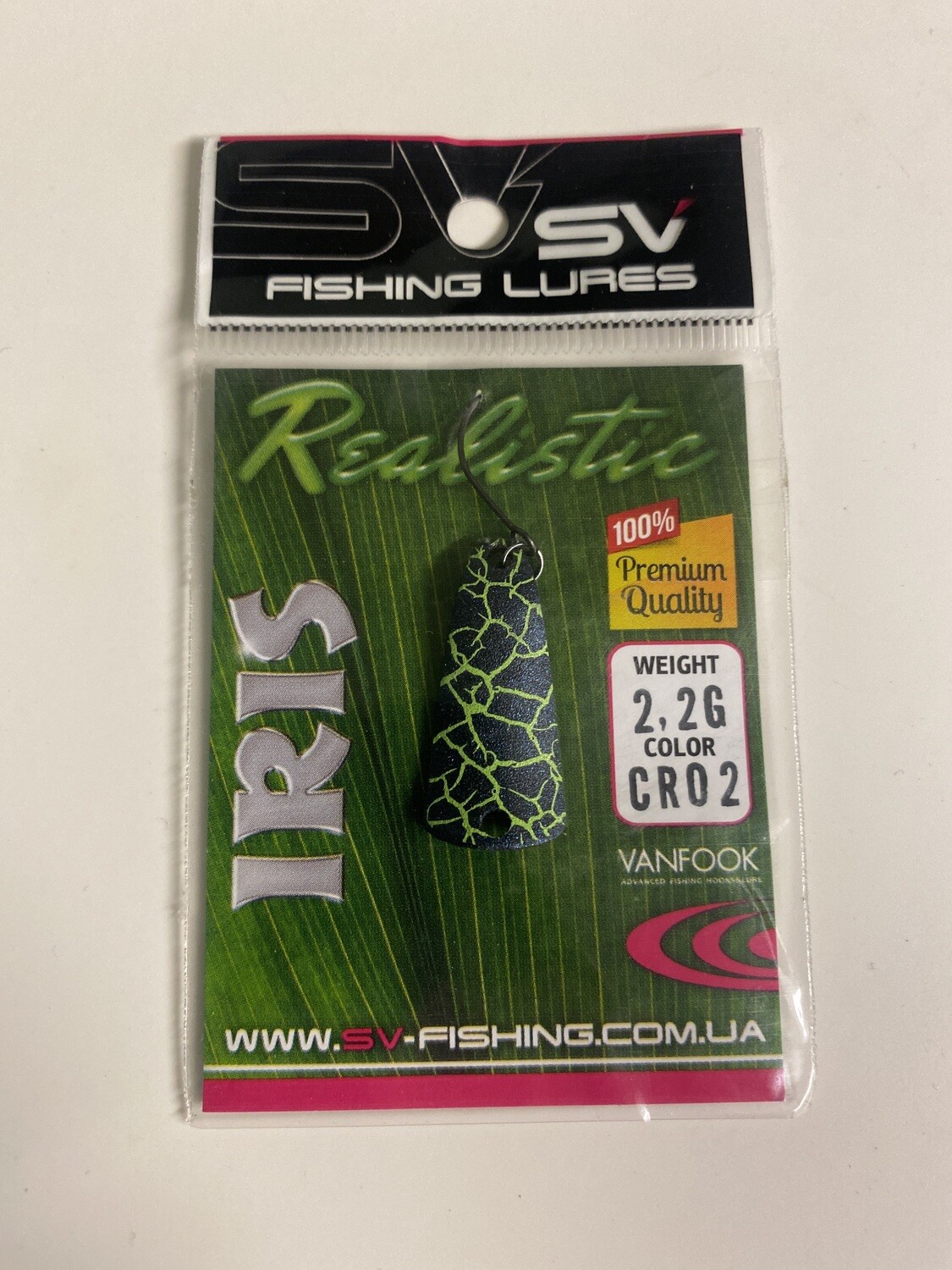 SV Fishing Lures Spoon Iris 2,2gr