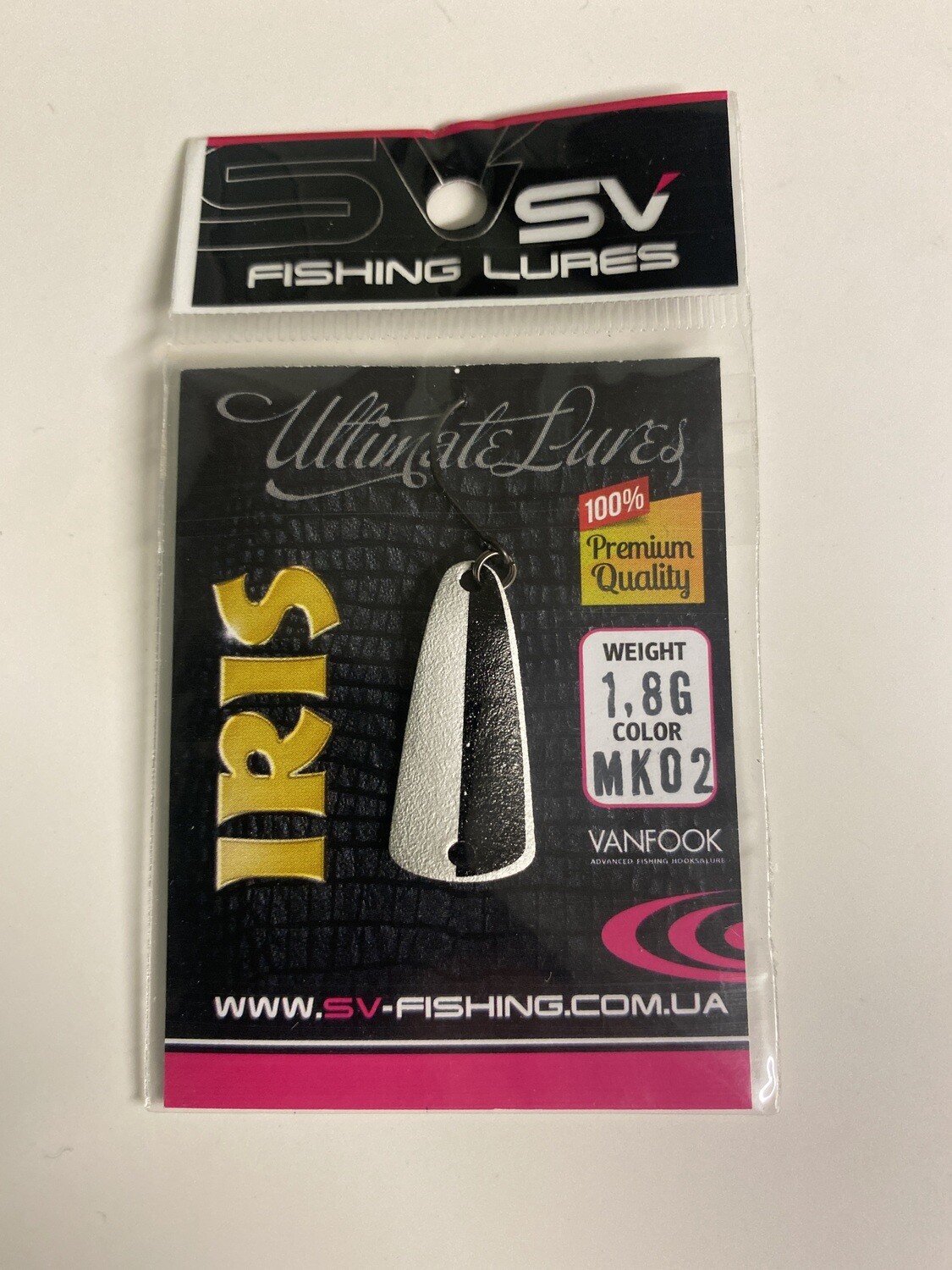 SV Fishing Lures Spoon Iris 1,8gr
