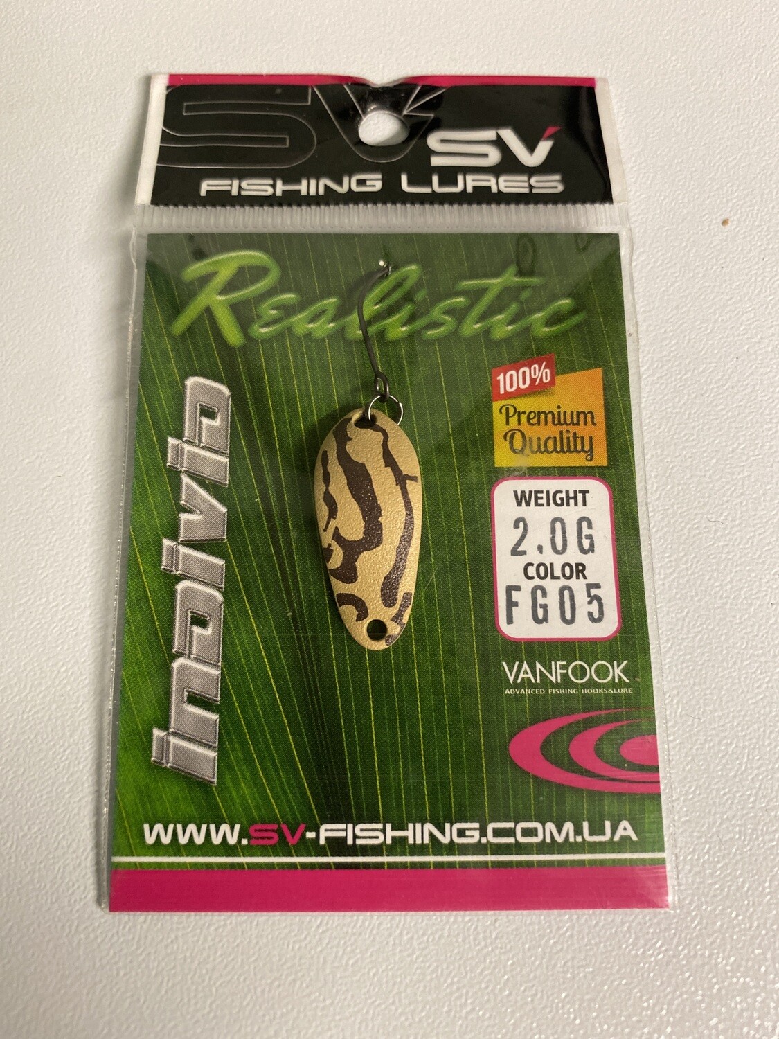SV Fishing Lures Spoon Individ 2,0gr