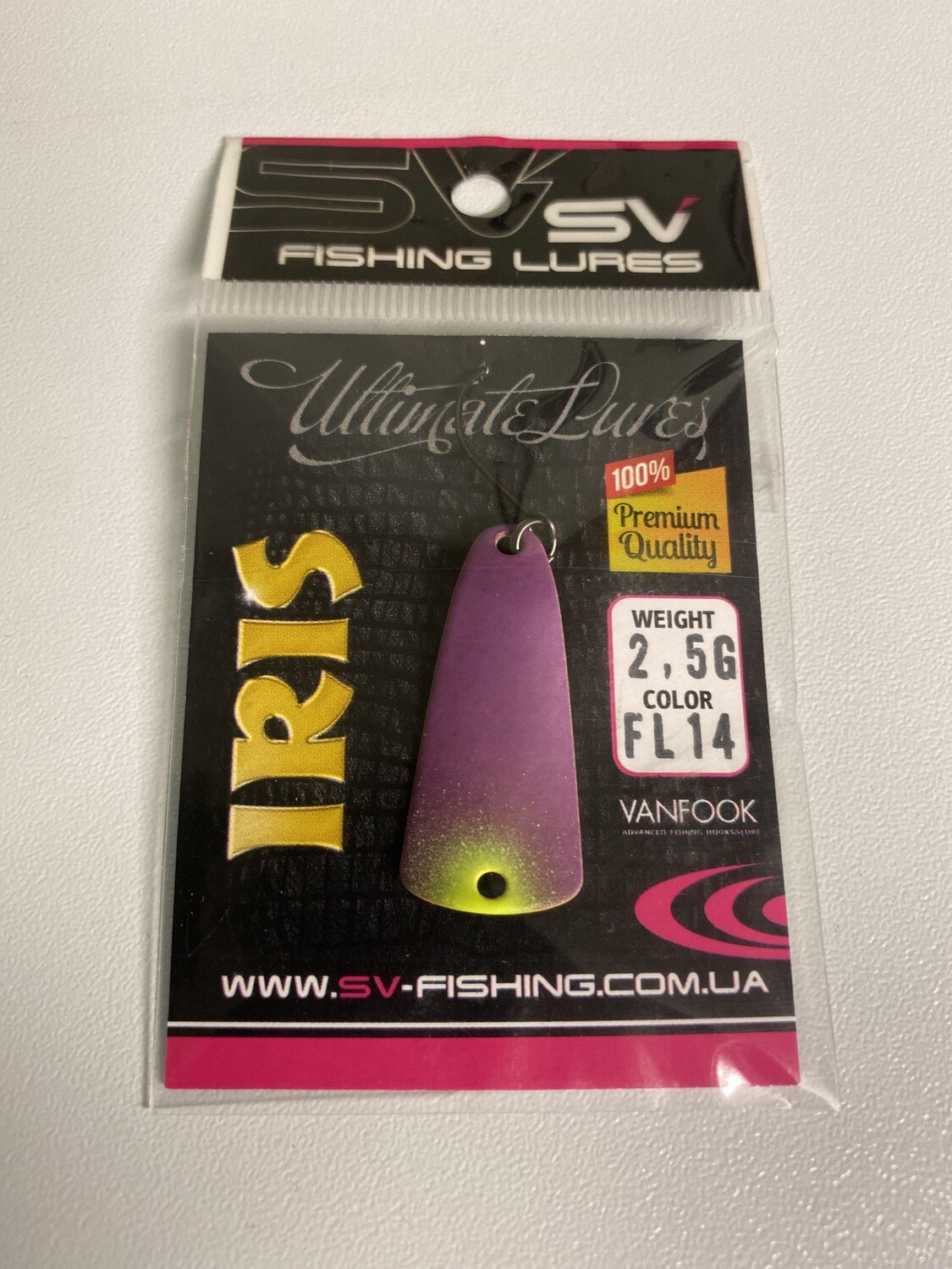 SV Fishing Lures Spoon Iris 2,5gr