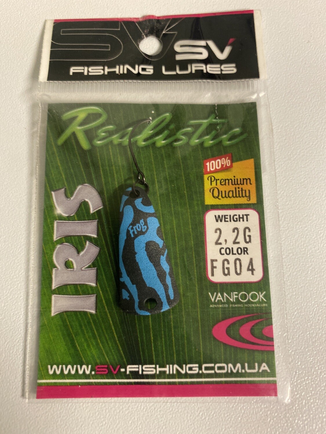 SV Fishing Lures Spoon Iris 2,2gr