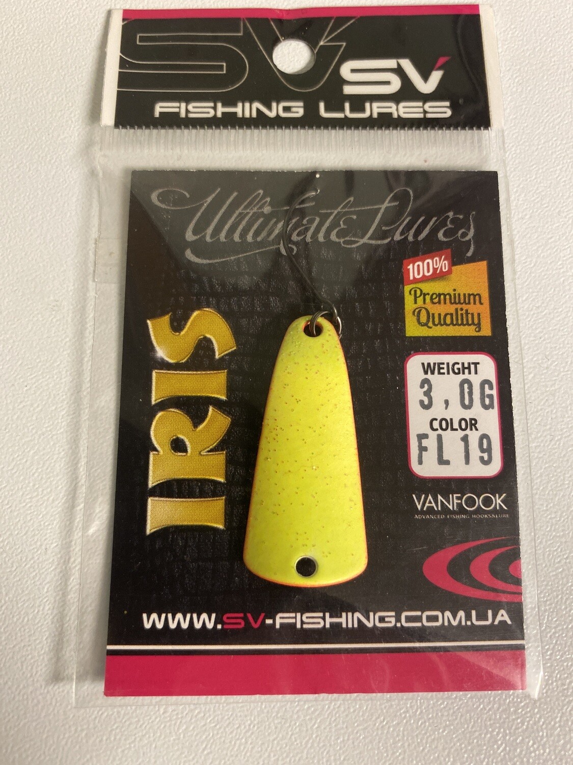 SV Fishing Lures Spoon Iris 3,0gr