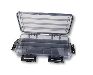 XL Köderbox mit Gummidichtung 35,2 x 22,5 x 5,5 cm