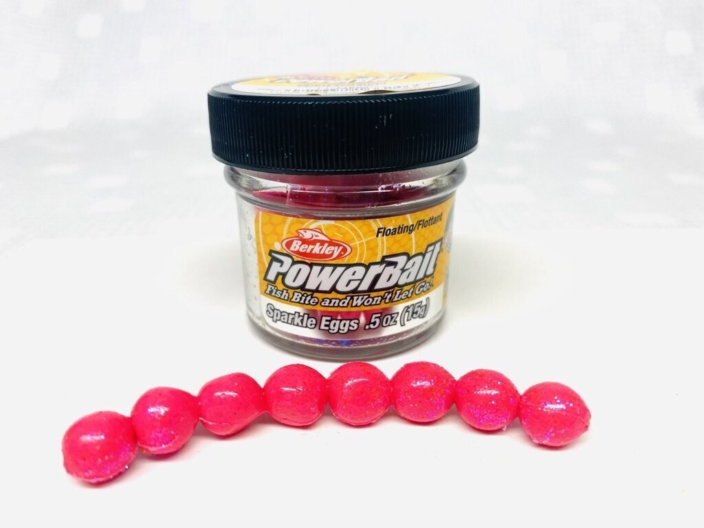Powerbait Sparkle Eggs Pink (15g) auftreibend