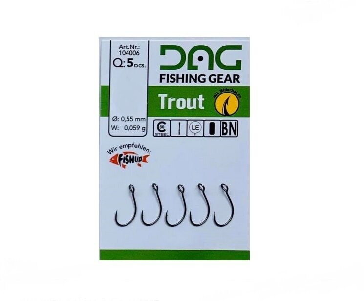 DAG Trout Spoonhaken Gr.4