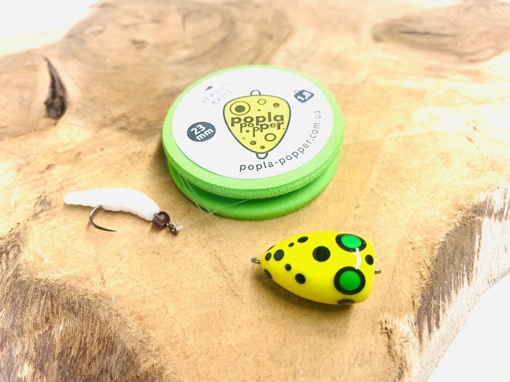 Popla Popper Fertigrig (mit Schonhaken) by Victor Omelchenko 1,8g 23mm