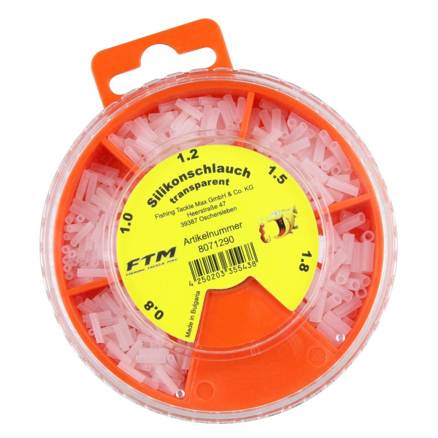 Siliconschlauch (transparent) Set 0,8-1,8