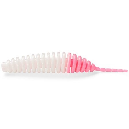 Mini Tanta (3,81cm) White / Bubblegum (Knobi) 10 Stück