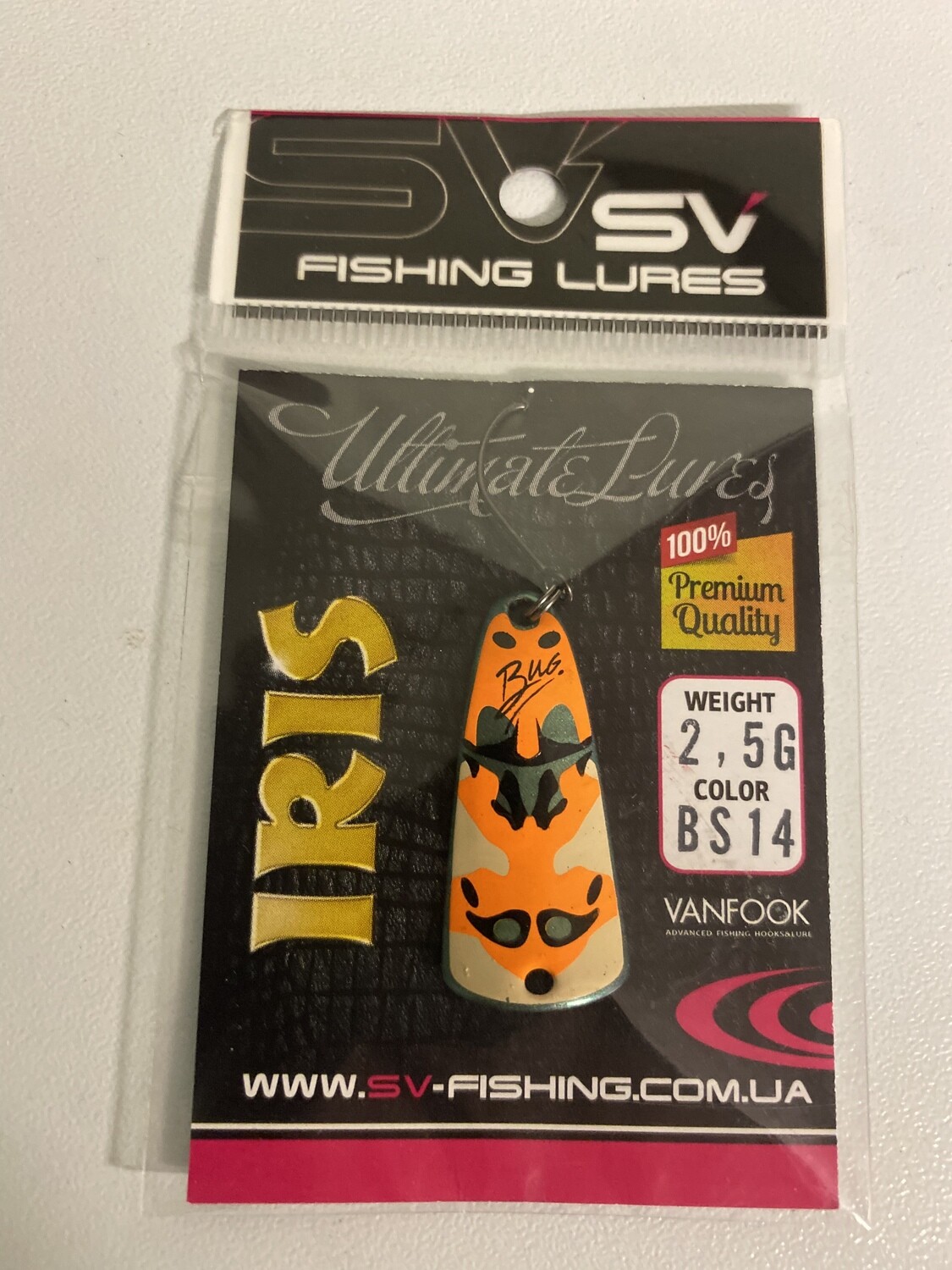 SV Fishing Lures Spoon Iris 2,5gr