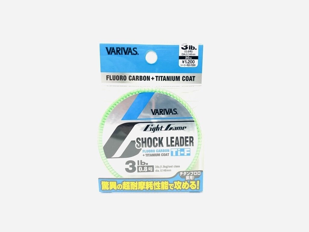 Varivas Light Game Shock Leader TI-F + Titanium Coated 0,148mm (30m)