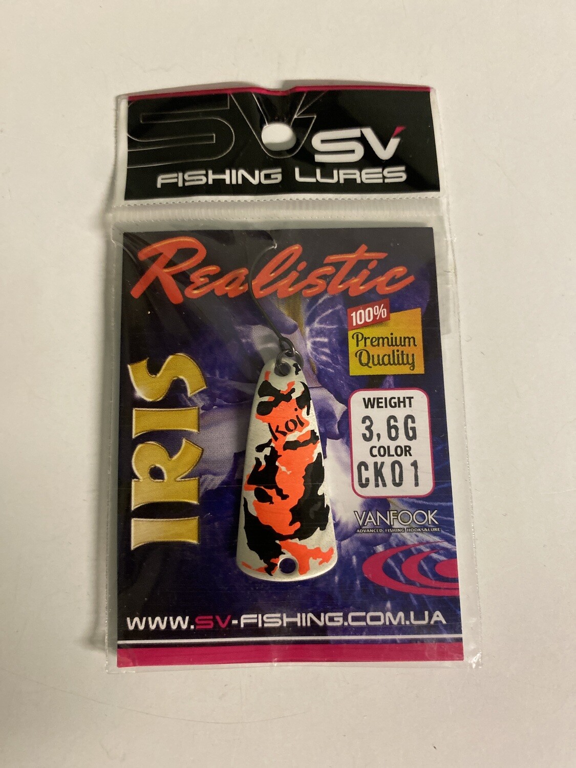 SV Fishing Lures Spoon Iris 3,6gr