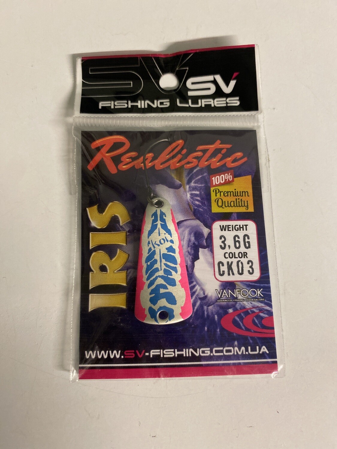 SV Fishing Lures Spoon Iris 3,6gr