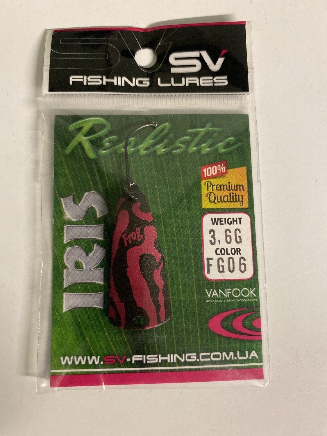 SV Fishing Lures Spoon Iris 3,6gr