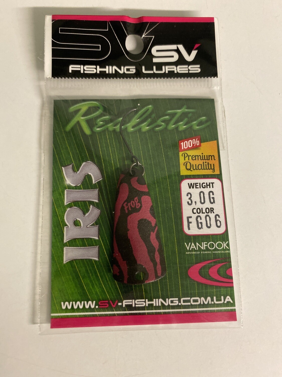SV Fishing Lures Spoon Iris 3,0gr