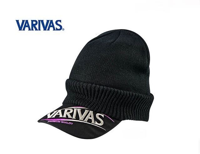 Varivas (Knit Cap)Wintermütze mit Schild (black)