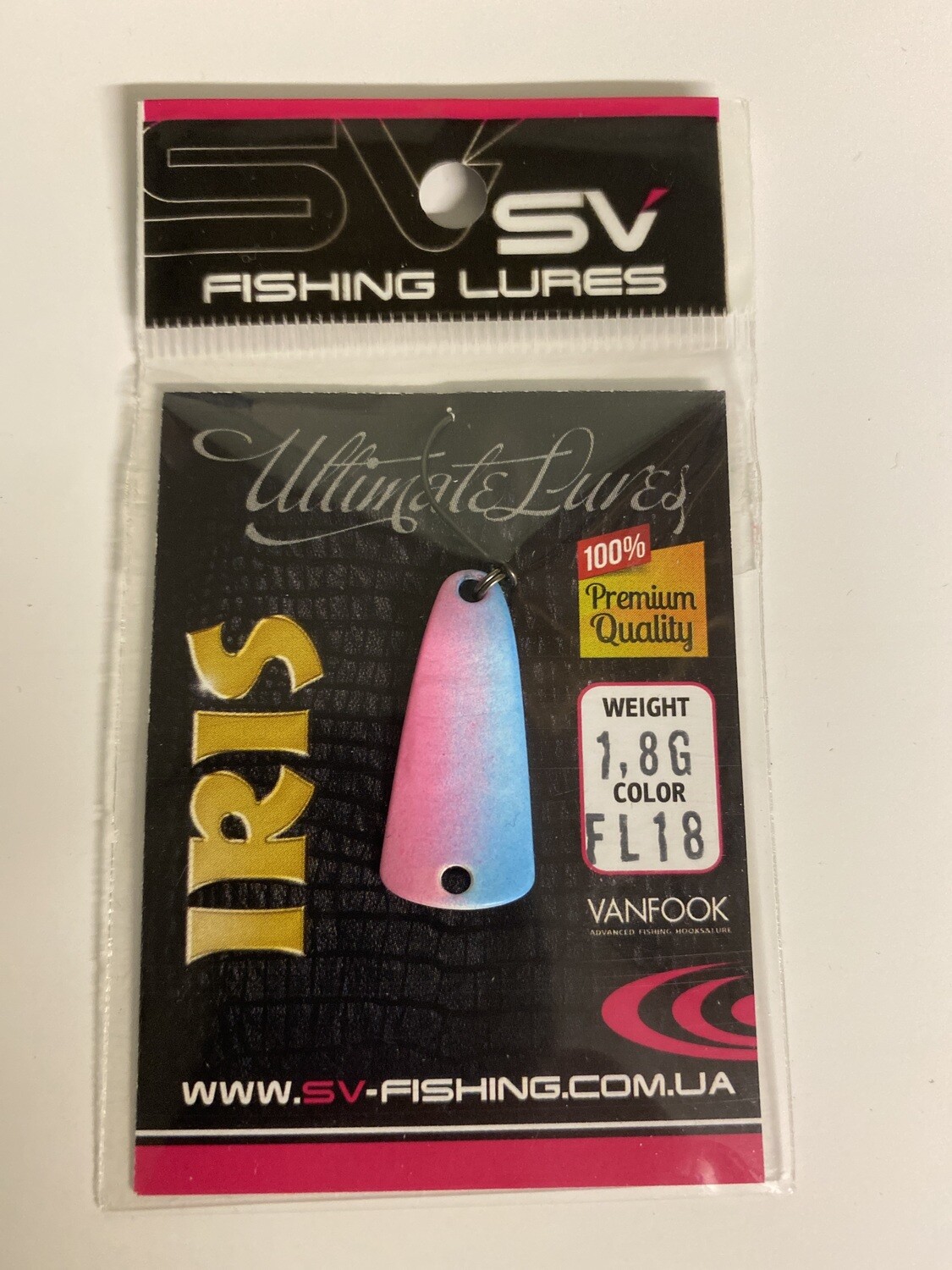 SV Fishing Lures Spoon Iris 1,8gr