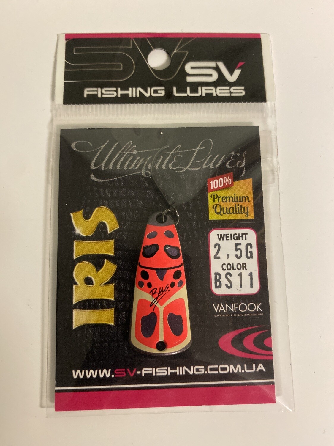 SV Fishing Lures Spoon Iris 2,5gr